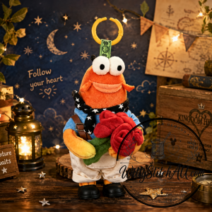 The Romantic Couple Plush Keychain Set 8 2 17
