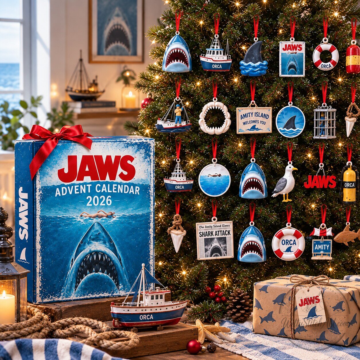 Jaws Movie Advent Calendar 2026 Great White Shark Christmas 10 Jaws Movie Advent Calendar 2026 Great White Shark Christmas