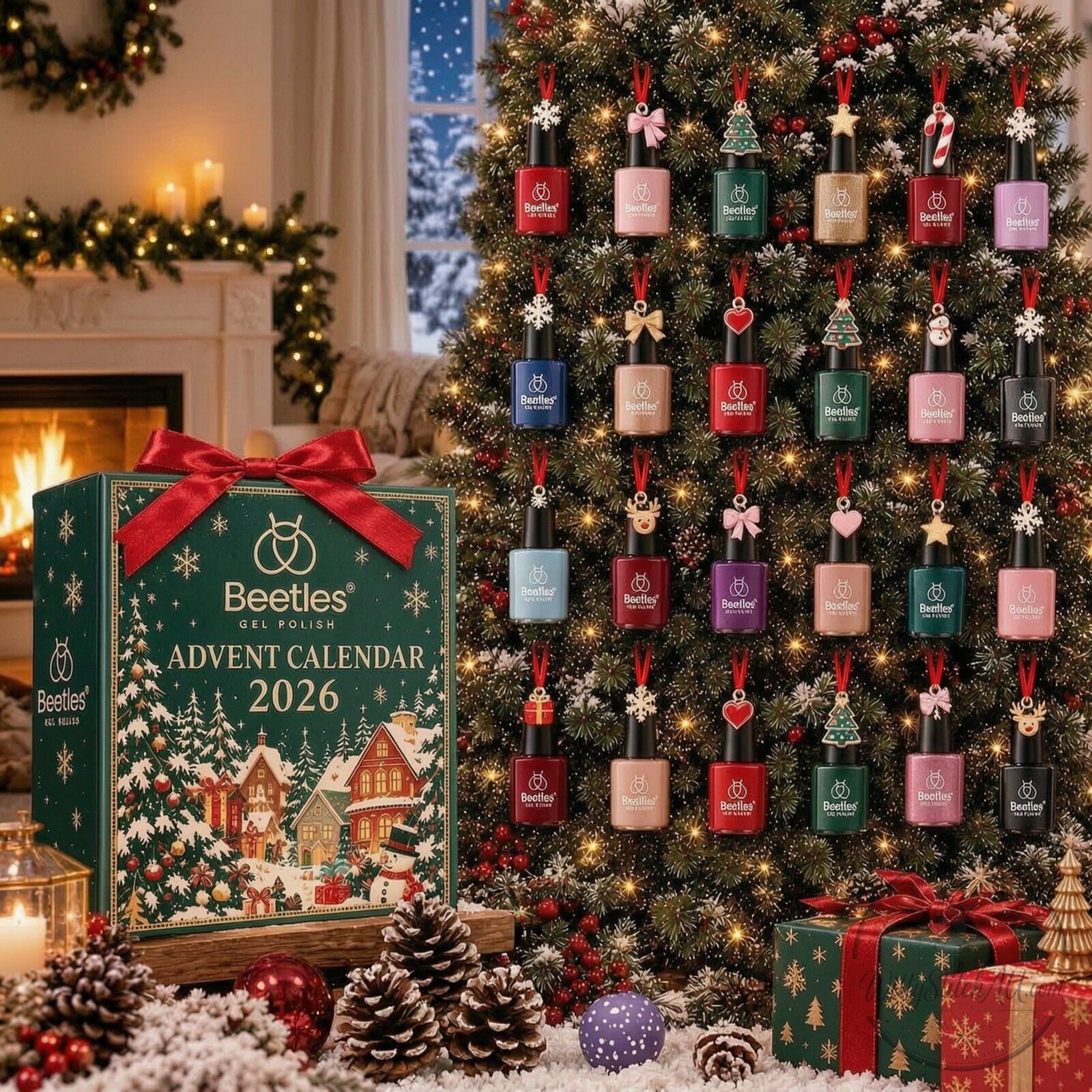 Beetles Gel Polish Advent Calendar 2026 Christmas Gel Nail Kit Countdown Gift 9 Beetles Gel Polish Advent Calendar 2026 Christmas Gel Nail Kit Countdown Gift
