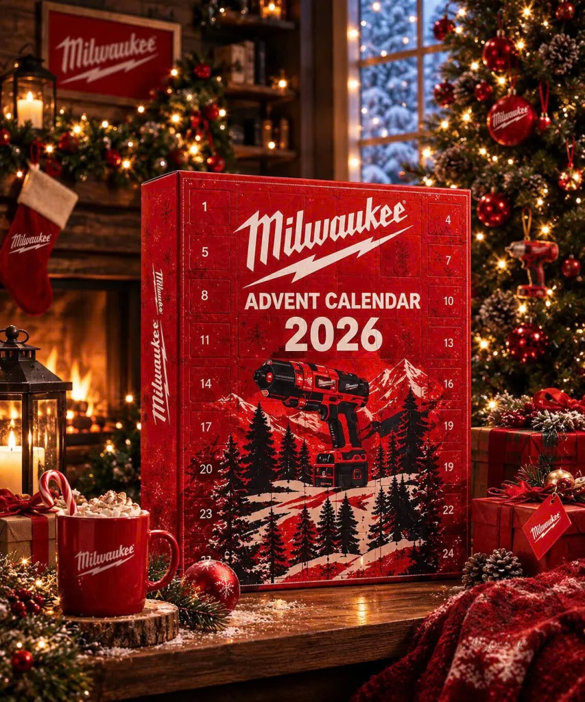 Milwaukee Tool Advent Calendar 2026 Christmas Countdown 24 Days