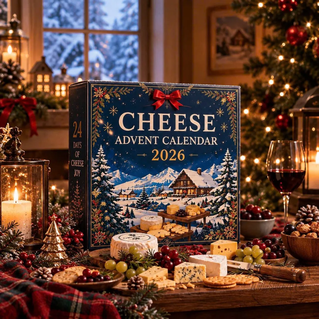 Cheese Advent Calendar 2026 24 Days Christmas Cheese Advent Calendar 2026 24 Days Christmas