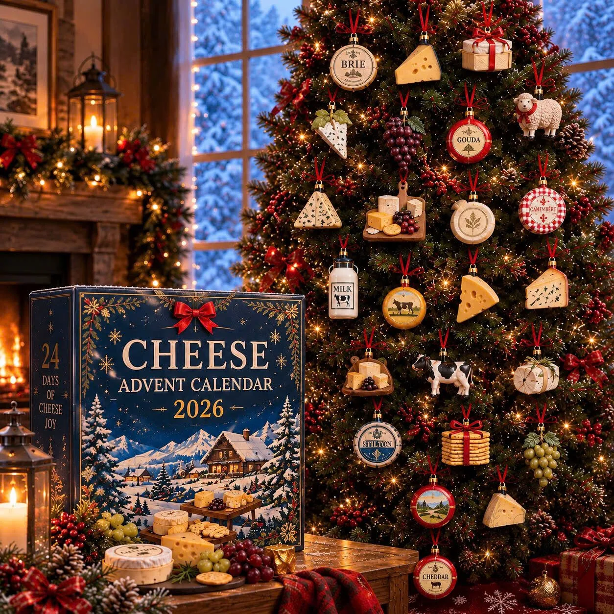 Cheese Advent Calendar 2026 24 Days Christmas 8 Cheese Advent Calendar 2026 24 Days Christmas