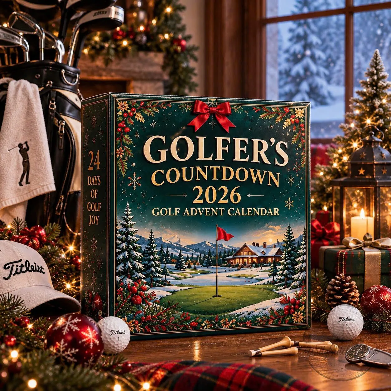 Golf Advent Calendar 2026 Golfers Countdown 24 Days Christmas