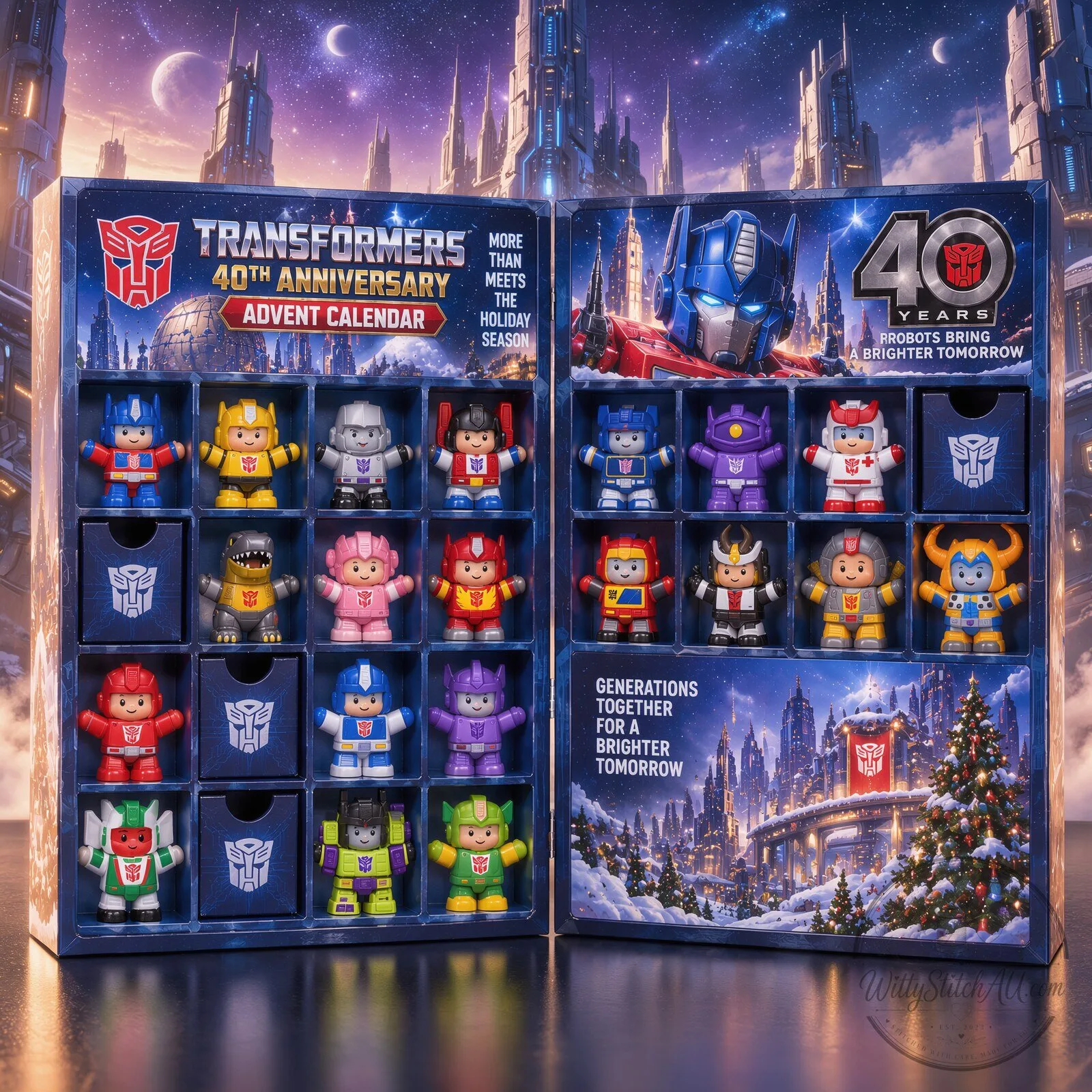 Transformers 40th Anniversary Advent Calendar 2026
