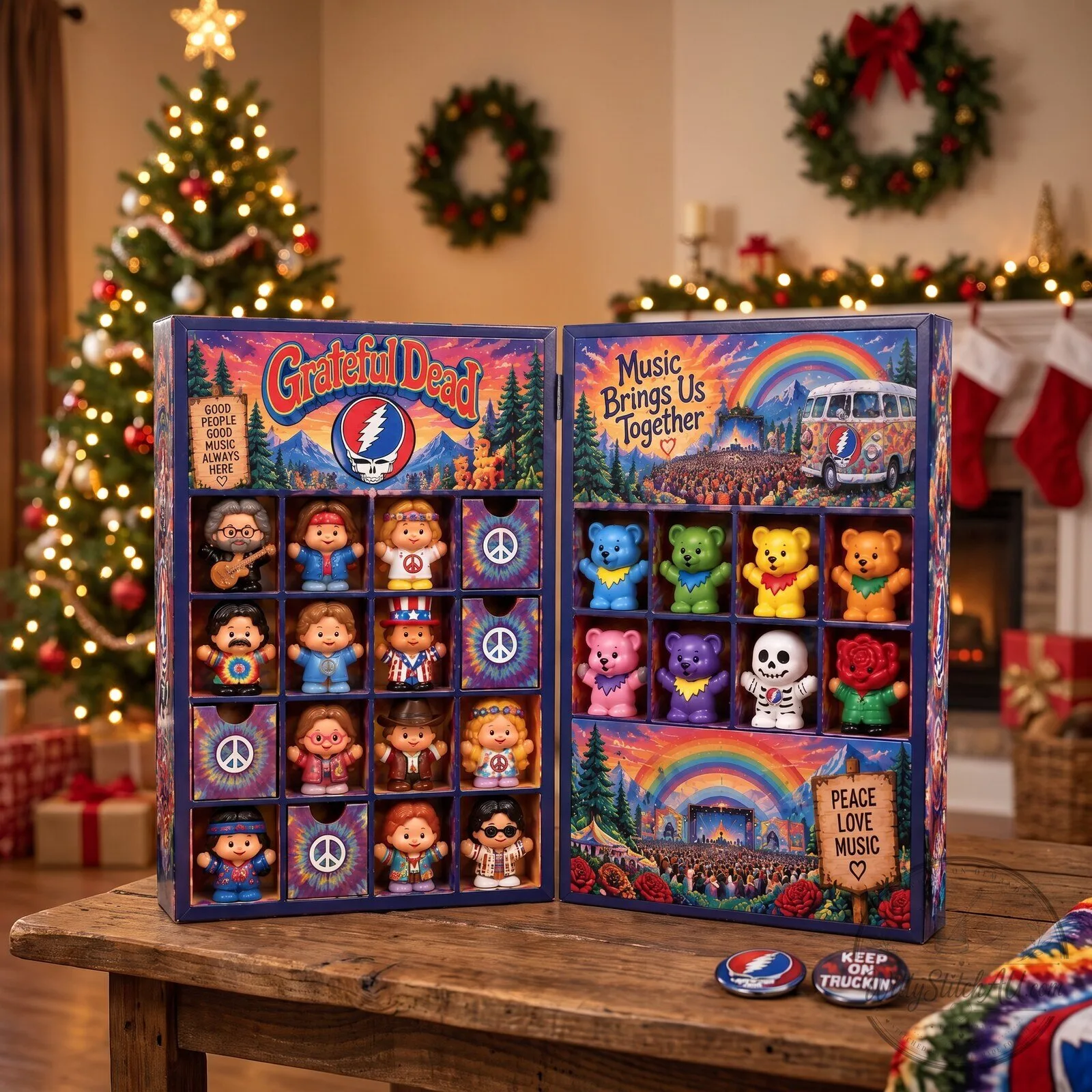 Grateful Dead Advent Calendar Dancing Bear 2026