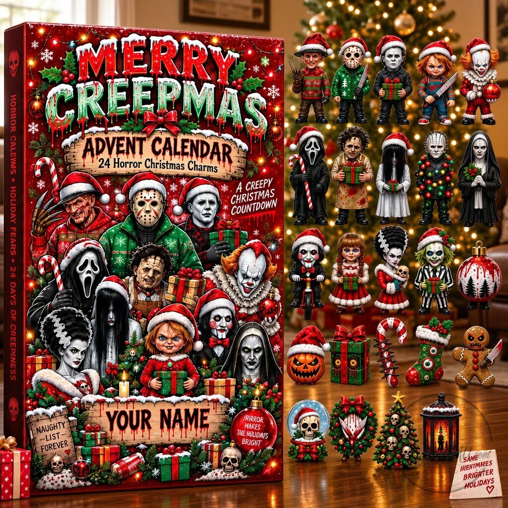 Merry Creepmas Horror Christmas Advent Calendar Collectible