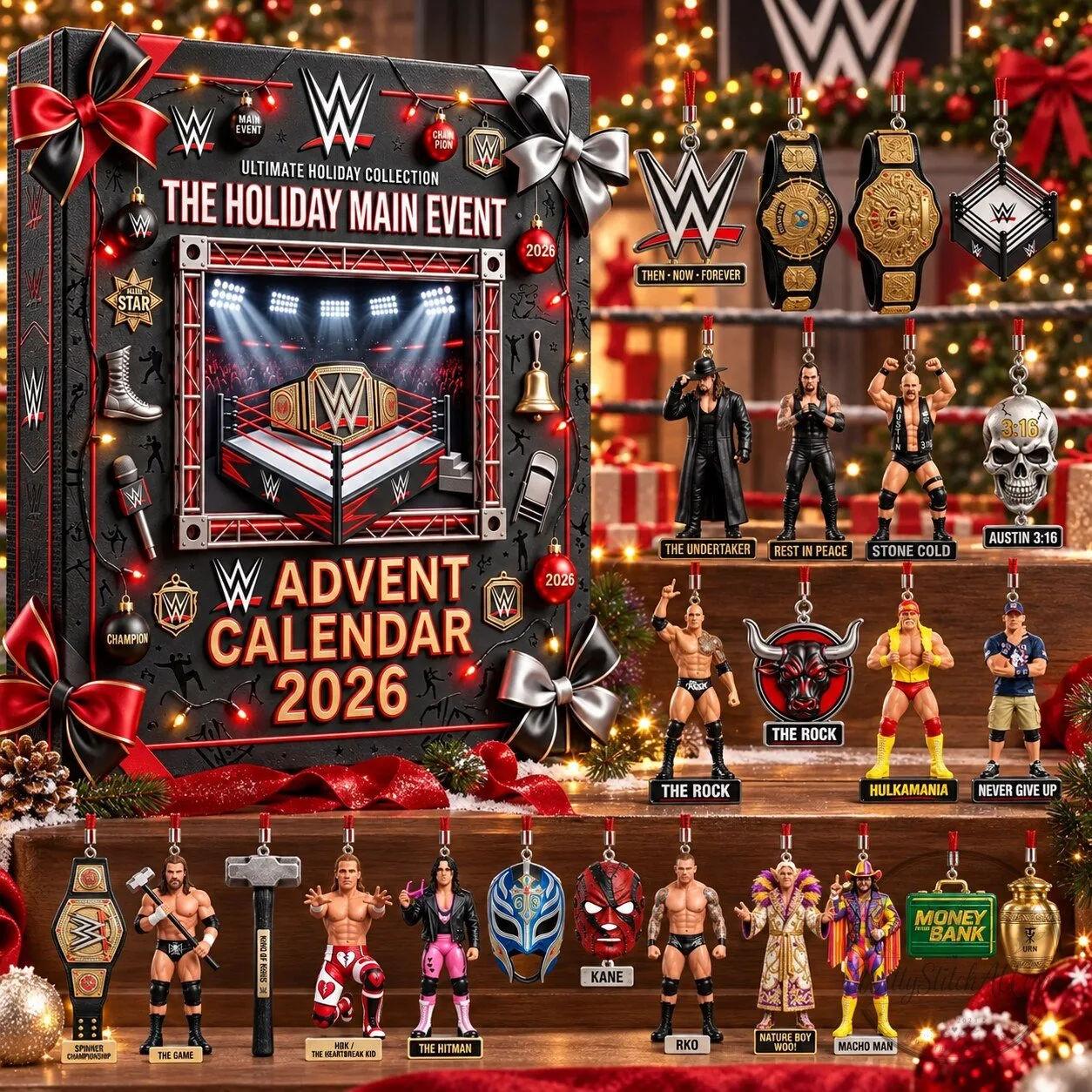 WWE Advent Calendar 2026 The Holiday Main Event Collectible
