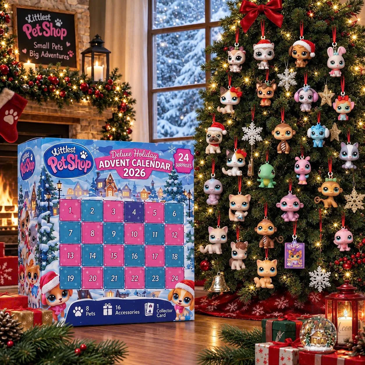 LPS Advent Calendar Holiday Countdown Gift Box 2026 10 LPS Advent Calendar Holiday Countdown Gift Box 2026