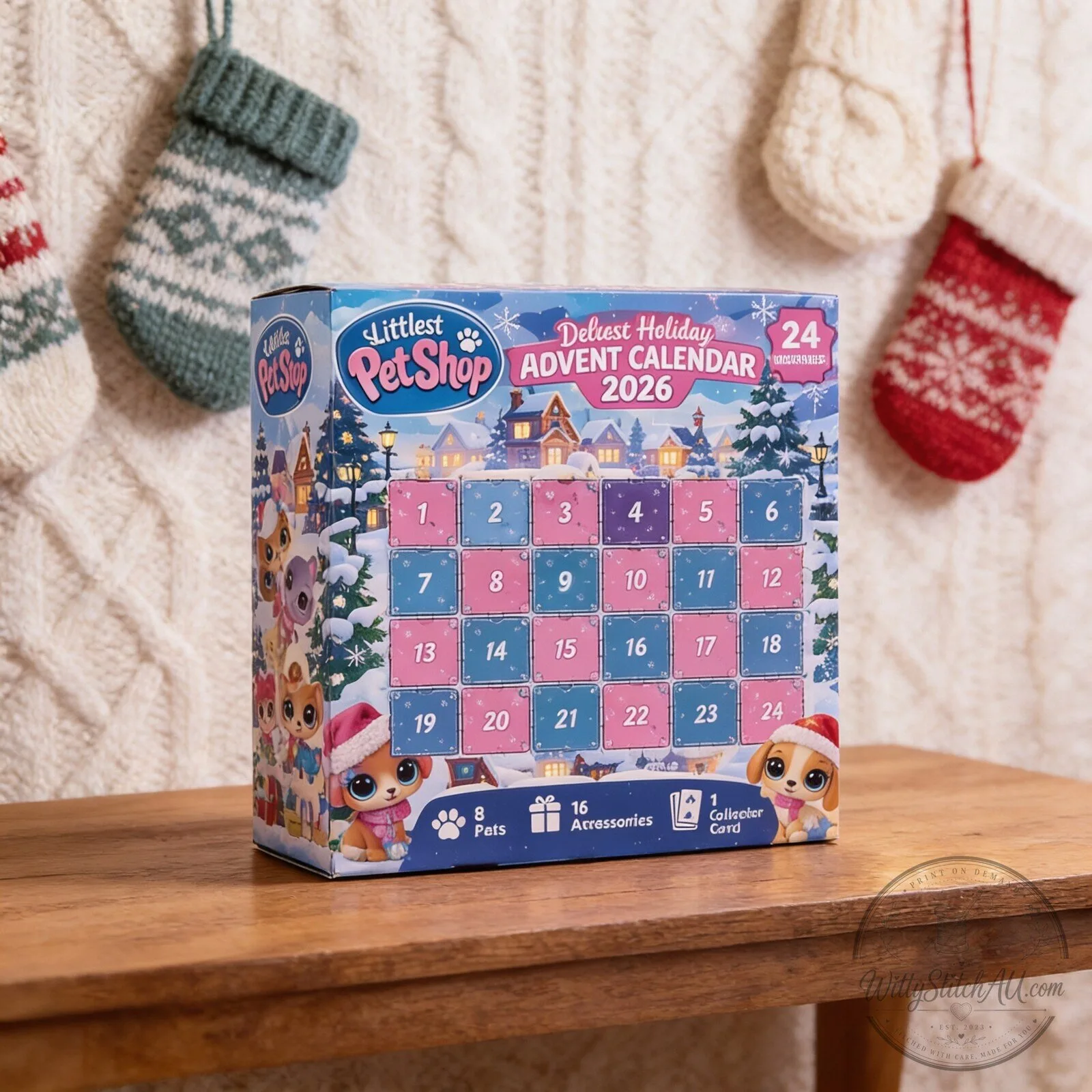 LPS Advent Calendar Holiday Countdown Gift Box 2026 12 LPS Advent Calendar Holiday Countdown Gift Box 2026