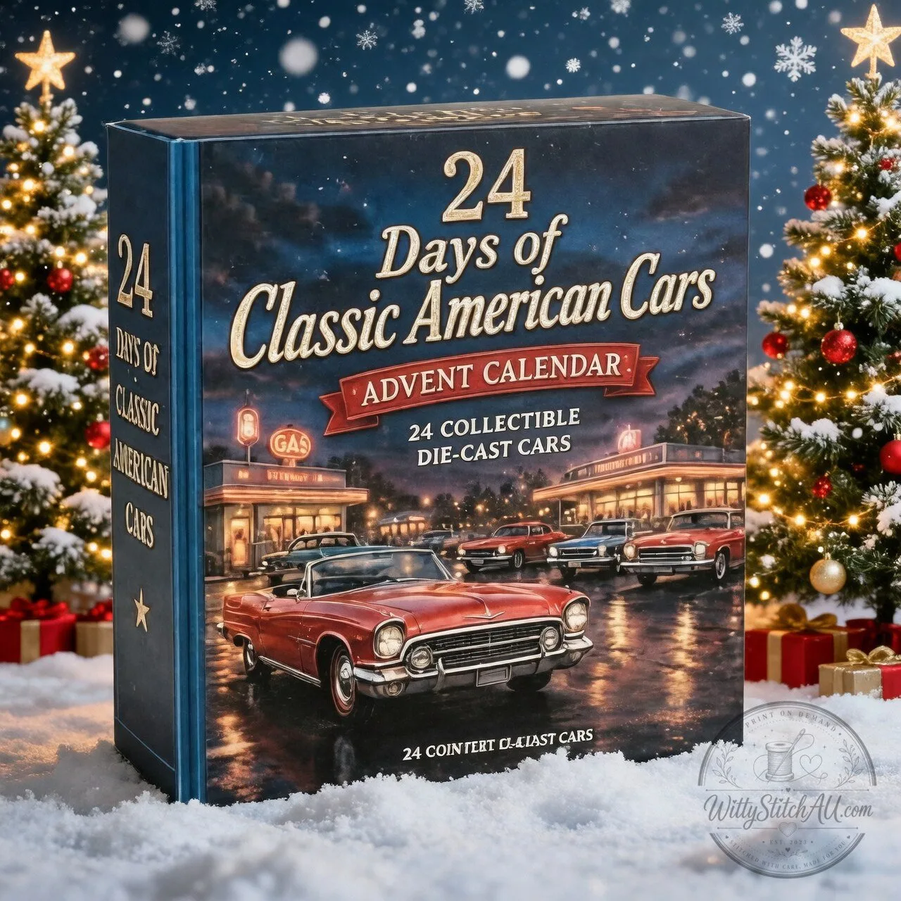 24 Days of Classic American Cars Advent Calendar