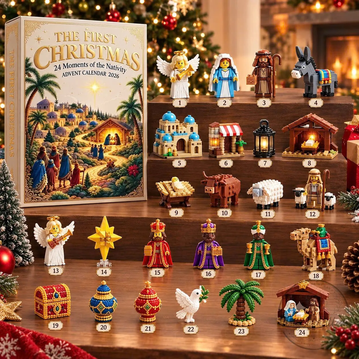 Lego Compatible The First Christmas Nativity Advent Calendar 2026 6 Lego Compatible The First Christmas Nativity Advent Calendar 2026